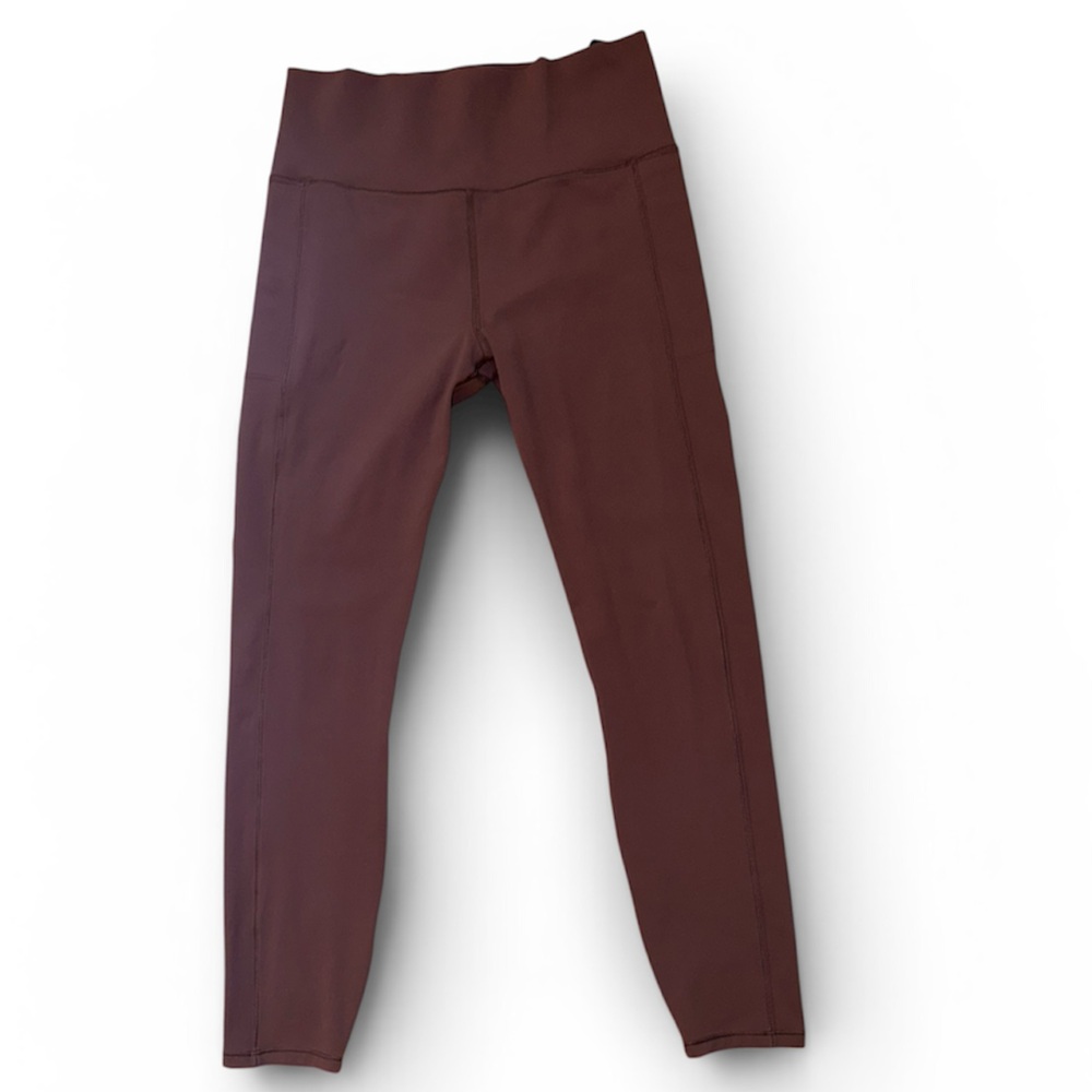 Vuori women's taupe High-Waist Active Leggings size medium - Picture 2 of 3